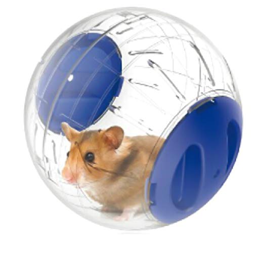 LANGING Laufball für Hamsterlauf, Kleintiere, 11,9 cm, Blau von LANGING