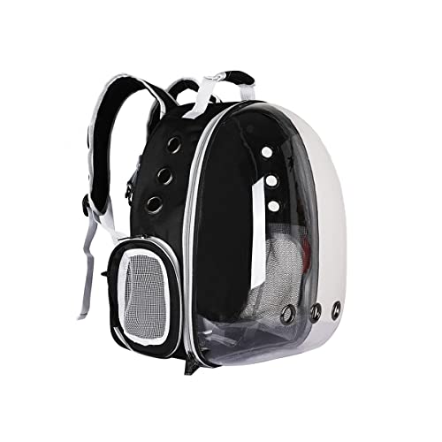 LANMOU Rucksack für Katzen Groß Tragbar Transportrucksack Transporttasche für Haustiere Reisen Atmungsaktive Rucksack Raumkapsel Haustier Rucksack Belüften zum Wandern Reisen im Freien von LANMOU