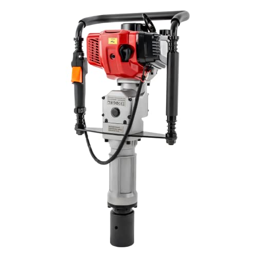LANNADD 2 Takt 52CC T-Pfosten-Fahrer, Pfahlramme Zaunpfahl Ramme Handramme Benzin Motor, Einzylinder Motor Geeignet für Professionelle Anwender Oder Normale Heimanwender LANNADD 2 Takt 52CC T-Pfosten-Fahrer, Pfahlramme Zaunpfahl Ramme Handramme Benzin Motor, Einzylinder Motor Geeignet für Professionelle Anwender Oder Normale Heimanwender von LANNADD