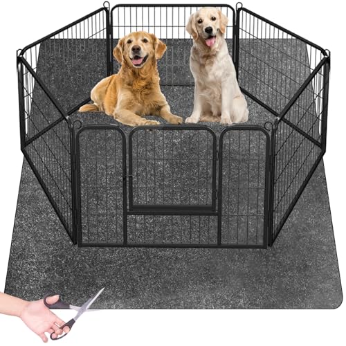 LAPEQQIOJEJ Laufgittermatte für Hunde, zuschneidbar, saugfähig und wasserdicht, Bodenschutz, wiederverwendbare Welpenunterlage für Training, Welpe, Hauseinbruch, Kiste/Zwinger – waschbar, Größe XL LAPEQQIOJEJ Laufgittermatte für Hunde, zuschneidbar, saugfähig und wasserdicht, Bodenschutz, wiederverwendbare Welpenunterlage für Training, Welpe, Hauseinbruch, Kiste/Zwinger – waschbar, Größe XL von LAPEQQIOJEJ