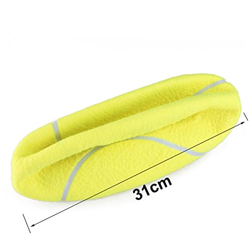 LAPYAPPE 2 Stück Teiliges Aufblasbarer Riesentennisball aus Flexiblem Gummi mit Flauschiger Oberfläche Langlebiges Interaktives Haustierspielzeug und Unterschriftsball für Draußen und LAPYAPPE 2 Stück Teiliges Aufblasbarer Riesentennisball aus Flexiblem Gummi mit Flauschiger Oberfläche Langlebiges Interaktives Haustierspielzeug und Unterschriftsball für Draußen und von LAPYAPPE