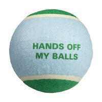 Coockoo Hundespielzeug XL Tennisball Hands off von LAROY