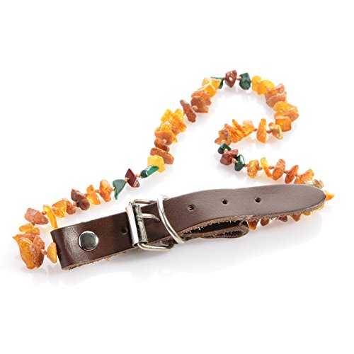 Larsson Bernsteinkette Malachit Red-Jasper 60-70 cm Hunde Katzen Larsson Bernsteinkette Malachit Red-Jasper 60-70 cm Hunde Katzen von Larsson