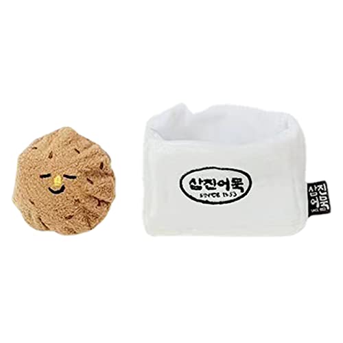 LARUISEE Schnüffelspielzeug für Hunde, gefülltes Kauspielzeug für Welpen, weiches süßes Plüsch, koreanisch für kleine Hunde, Schnüffelspielzeug, weiches Plüsch, quietschendes Kauspielzeug für Welpen LARUISEE Schnüffelspielzeug für Hunde, gefülltes Kauspielzeug für Welpen, weiches süßes Plüsch, koreanisch für kleine Hunde, Schnüffelspielzeug, weiches Plüsch, quietschendes Kauspielzeug für Welpen von LARUISEE