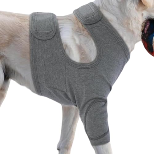 Hunde-Ellenbogenbandage für die Vorderbeine – Hunde-Erholungsbandage für die Vorderbeine | Hunde-Body-Anzug | Leckschutzhülle für Hunde | Genesungsanzüge für Hundeoperationen | Hundebeinstulpen für von LATAFA