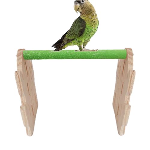 Papageienbarsch,Vogelständer für Papageien | Spielständer aus für Vögel - Vogelkäfig-Übungsspielzeug, Sittichkäfig-Zubehör, Vogelstangenständer für Nymphensittiche, Turteltauben von LATAFA