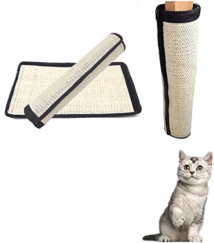 2 Stück Cat Scratcher Möbelschutz Pet, Tischbein Katzenkratzer, Kratzfestes Sofa zum Schutz von Möbeln, Auch für Hunde, Katze Kratzschutz Kratzbrett von LATRAT