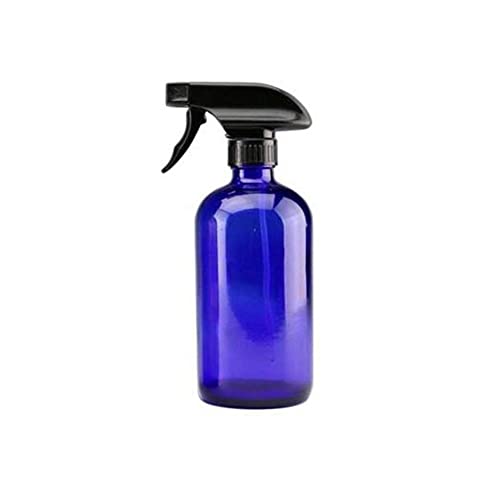 LATRAT 1 Stück Sprühflasche Glas, Sprühflasche aus Glas, 250 ml, für ätherisches Öl, Parfüm, Friseursalons, Blau von LATRAT
