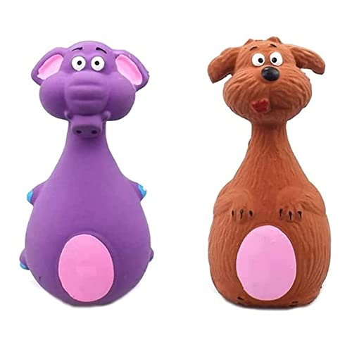 LATRAT 2 Stück Hund Kauspielzeug, Pet Molar Spielzeug Latex, Interaktive Spielzeuge, für Kleine Mittelgroße Hunde, Haustier Ausbildung LATRAT 2 Stück Hund Kauspielzeug, Pet Molar Spielzeug Latex, Interaktive Spielzeuge, für Kleine Mittelgroße Hunde, Haustier Ausbildung von LATRAT