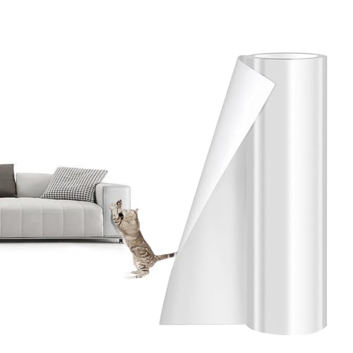 LATRAT 20 cm x 3 m Sofaschoner für Katzen und Katzen, transparent, selbstklebend, transparent, PVC, kratzfest, Katzensofa, Möbelschutz LATRAT 20 cm x 3 m Sofaschoner für Katzen und Katzen, transparent, selbstklebend, transparent, PVC, kratzfest, Katzensofa, Möbelschutz von LATRAT