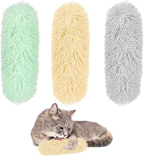 LATRAT 3 Stück Katzenminze Kissen, Katzenminzen Spielzeug, Spielzeug Stöcke jagen Kauen Übung Catnip gefüllt Katze Spielzeug Katze Kauspielzeug LATRAT 3 Stück Katzenminze Kissen, Katzenminzen Spielzeug, Spielzeug Stöcke jagen Kauen Übung Catnip gefüllt Katze Spielzeug Katze Kauspielzeug von LATRAT