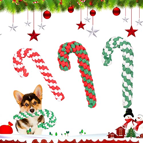 LATRAT 3 Stück Weihnachten Hundeseilspielzeug Pet, Hundespielzeug Zuckerstange, Hundespielzeug Seil, Hundeseilspielzeug LATRAT 3 Stück Weihnachten Hundeseilspielzeug Pet, Hundespielzeug Zuckerstange, Hundespielzeug Seil, Hundeseilspielzeug von LATRAT