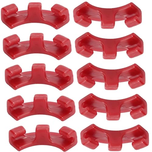 LATRAT 30 Stück Pflanzenclips Plant Bends 90 Grad Pflanzentrainer Clips Pflanzenwachstum Bieger Clips Plant Bender Kits Pflanze Zweige Bender für Pflanzen Low Stress Training Kontrolle ​von Pflanzen ​ von LATRAT