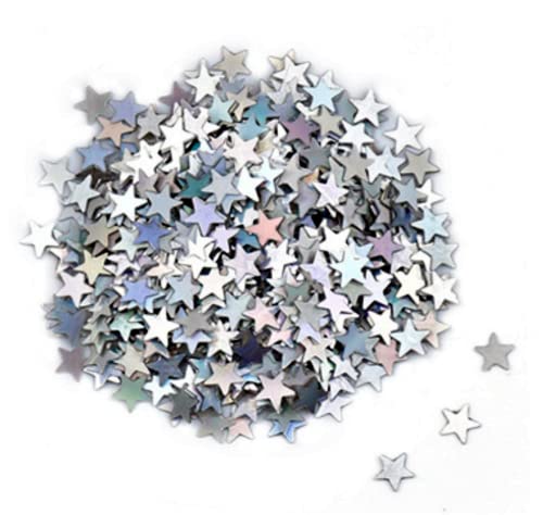 LATRAT Edle Konfetti in Sternform silber für Tischdeko Geburtstag Hochzeit Mottoparty Dekoration Geschenk Dekoration DIY LATRAT Edle Konfetti in Sternform silber für Tischdeko Geburtstag Hochzeit Mottoparty Dekoration Geschenk Dekoration DIY von LATRAT