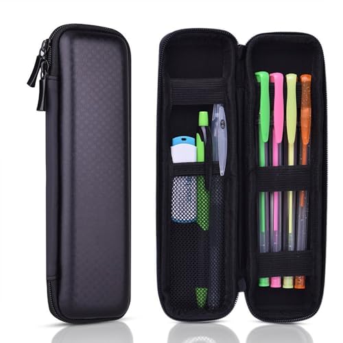 LATRAT Elektronische Zigarettentasche, Hartschalen-Schutzhülle aus EVA für E-Zigarette, Aufbewahrungsbox, Reisetasche, mit Reißverschluss, Schwarz, Schwarz , Modern von LATRAT