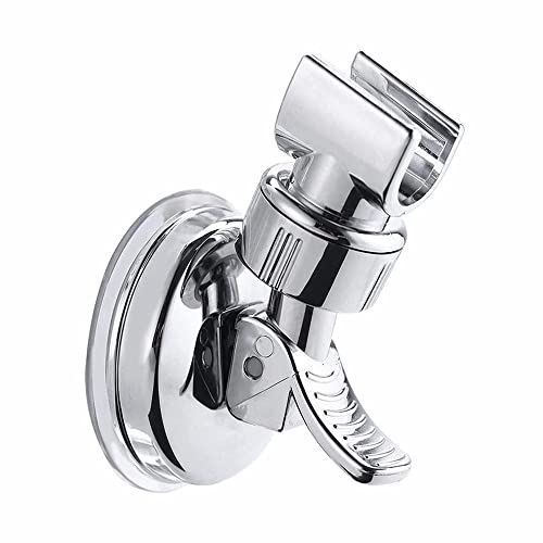 LATRAT Halterung für Handbrause, Handbrause, Saugnapf, verstellbare Duschkopfhalterung, abnehmbar, Wandhalterung, Duschkopf, Saugnapf, silberfarben LATRAT Halterung für Handbrause, Handbrause, Saugnapf, verstellbare Duschkopfhalterung, abnehmbar, Wandhalterung, Duschkopf, Saugnapf, silberfarben von LATRAT