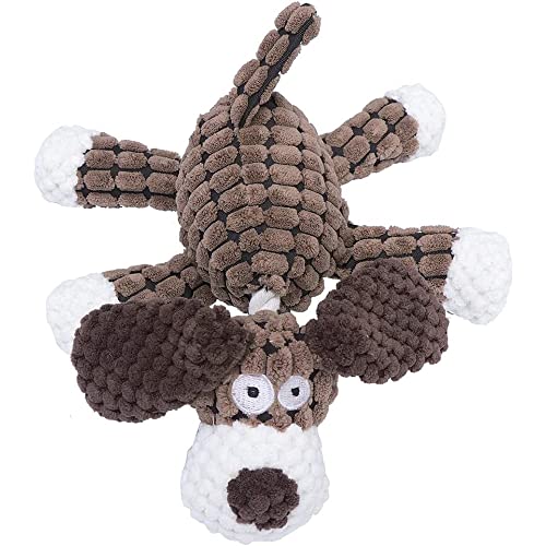 LATRAT Hundespielzeug, Hundespielzeug Quitschend, mit Quietschern, beißfest, Haustier-Hundekauartikel, quietschende Hund kauen Spielzeug für kleine Hunde-Brown LATRAT Hundespielzeug, Hundespielzeug Quitschend, mit Quietschern, beißfest, Haustier-Hundekauartikel, quietschende Hund kauen Spielzeug für kleine Hunde-Brown von LATRAT