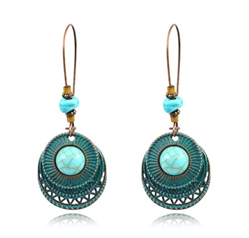 LATRAT Ohrringe Türkis Wunderbare Ethno Ohrringe Handmade Schmuck Damen LATRAT Ohrringe Türkis Wunderbare Ethno Ohrringe Handmade Schmuck Damen von LATRAT