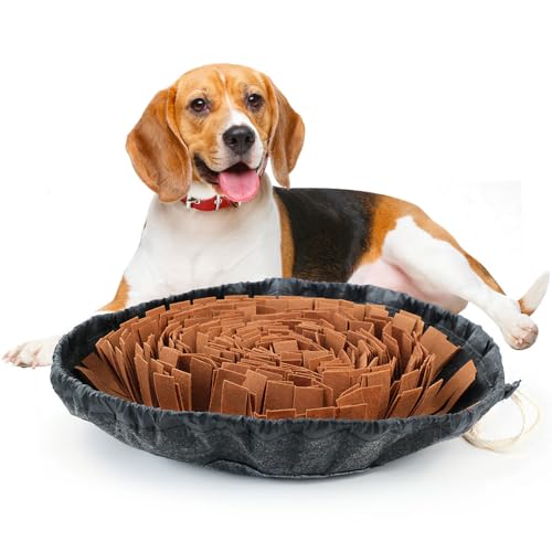 LATRAT Schnüffelteppich für Hunde, Futtermatte Trainingsmatte für Haustier Schnüffelmatte Welpen Trainingsmatte Interaktives Spiel, Wird für das Intelligenz und Geruchstraining des Hundes Verwendet LATRAT Schnüffelteppich für Hunde, Futtermatte Trainingsmatte für Haustier Schnüffelmatte Welpen Trainingsmatte Interaktives Spiel, Wird für das Intelligenz und Geruchstraining des Hundes Verwendet von LATRAT
