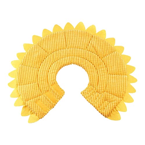 LATRAT Schutzkragen Halskrause, Sunflower Collar Neck Cone Kegelkragen Pet Protective Collar, für Haustiere Katzen Hunde welpen kätzchen postoperative genesung LATRAT Schutzkragen Halskrause, Sunflower Collar Neck Cone Kegelkragen Pet Protective Collar, für Haustiere Katzen Hunde welpen kätzchen postoperative genesung von LATRAT