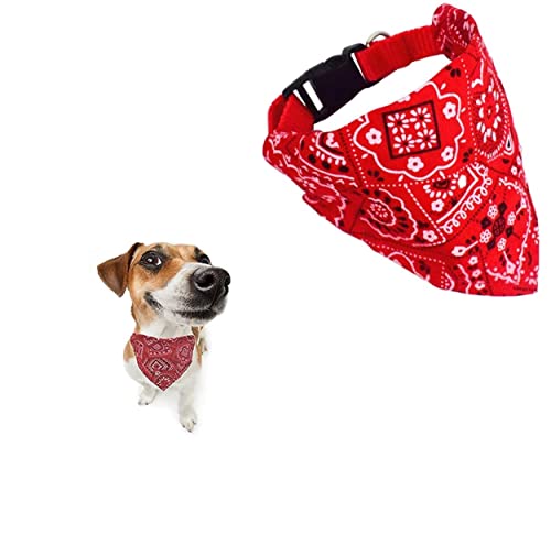 LATRAT Verstellbares Bandana, Dreieck, für Haustiere, Bandana, Hund, Schal, Schal für Hunde und Katzen, Zubehör für Haustiere, Rot L LATRAT Verstellbares Bandana, Dreieck, für Haustiere, Bandana, Hund, Schal, Schal für Hunde und Katzen, Zubehör für Haustiere, Rot L von LATRAT