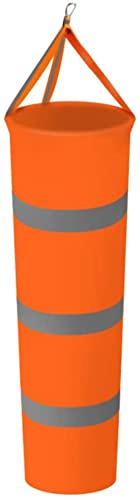 LATRAT Windsack für Draußen Windsäcke für den Garten Windfahne Orange Windsack mit Reflektierenden Streifen Polyester Gürtel Wetterfeste Tasche zur Windmessung LATRAT Windsack für Draußen Windsäcke für den Garten Windfahne Orange Windsack mit Reflektierenden Streifen Polyester Gürtel Wetterfeste Tasche zur Windmessung von LATRAT
