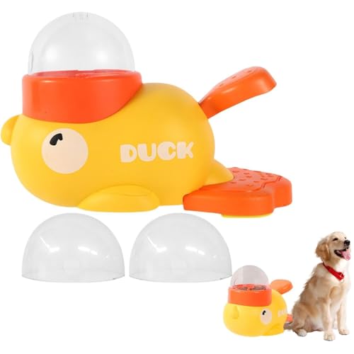 LAUFUY 2-in-1 Leckerli-Spender für Hunde, interaktives langsames Entenfutter, Hunde-Puzzle-Spielzeug, Gehirnstimulationsspielzeug für Langeweile, kleine und mittelgroße Hunde, Anti-Schlupf für Spaß LAUFUY 2-in-1 Leckerli-Spender für Hunde, interaktives langsames Entenfutter, Hunde-Puzzle-Spielzeug, Gehirnstimulationsspielzeug für Langeweile, kleine und mittelgroße Hunde, Anti-Schlupf für Spaß von LAUFUY