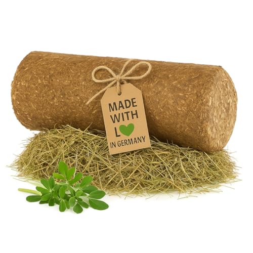 LAX Wiesenprodukte Knusperstangen für Pferde 28 kg (32 Stangen) – Getreide- & melassefreie Raufutter-Snacks mit Heu & Luzerne – Gesundes Pferdeleckerli von LAX