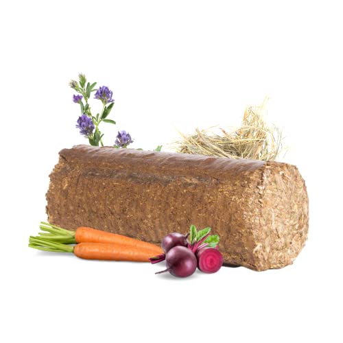 LAX Wiesenprodukte Knusperstangen für Pferde 3,25 kg – Getreide- & melassefreie Raufutter-Snacks mit Heu, Luzerne & Gemüse – Gesundes Ergänzungsfuttermittel & Pferdeleckerli von LAX