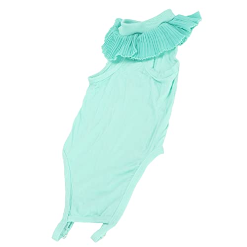 Cat Postoperative Shirt Hautfreundliches, Verstellbares Kleid, um das Lecken des Katzenmagens zu Verhindern (M) von LBEC