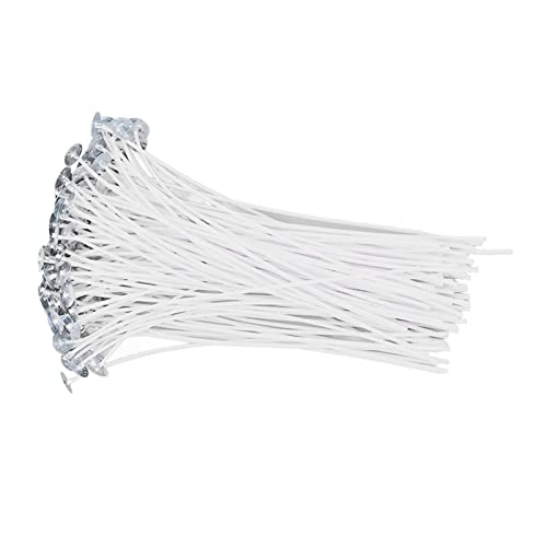 Kerzendocht Rauchfreier und geruchloser vorgewachster Kerzenkern 20 cm für DIY-Kerzen von LBEC