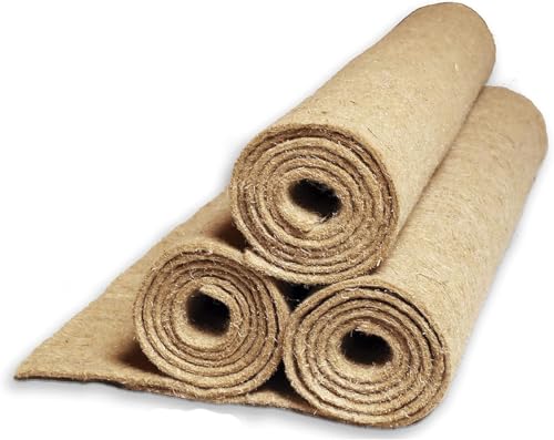 LCUHAVA 3 Stück Hanfmatten für Nager Nagerteppich aus 100% Kokosfaserspäne 100 X 30cm, Absorbieren Gerüche, für Kaninchen, Hasen und Hamster Hanfmatte Biologisch Abbaubare Hanfmatte LCUHAVA 3 Stück Hanfmatten für Nager Nagerteppich aus 100% Kokosfaserspäne 100 X 30cm, Absorbieren Gerüche, für Kaninchen, Hasen und Hamster Hanfmatte Biologisch Abbaubare Hanfmatte von LCUHAVA
