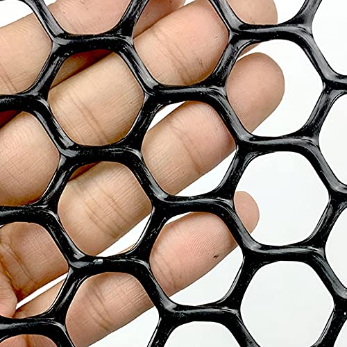 Schutz für Plastikdrahtzäune, Gartenzaun, Kunststoff-Geflügelnetz for Schutz des Balkons, um das Herunterfallen von Haustieren und die Geflügelzucht zu verhindern, Schwarz, 1,5 x 10 m, 1,8 x 1,8 cm(0. Schutz für Plastikdrahtzäune, Gartenzaun, Kunststoff-Geflügelnetz for Schutz des Balkons, um das Herunterfallen von Haustieren und die Geflügelzucht zu verhindern, Schwarz, 1,5 x 10 m, 1,8 x 1,8 cm(0. von LCUVIMPEX