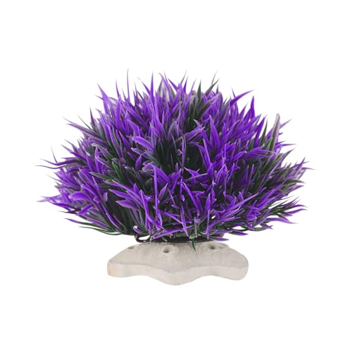 LEADSDGE Künstliche Wassergras-Ornamente, Aquarien, natürliches Gras, Dekoration für Zuhause und Büro, Grünpflanze von LEADSDGE