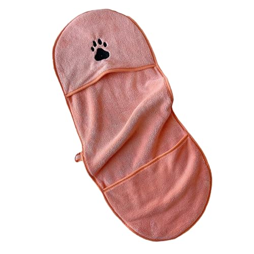 LEADSDGE Mikrofaser-Hundehandtuch, Haustierbaden, weich, saugfähig, einfach zu waschen und wiederverwendbar von LEADSDGE
