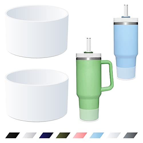 Silikon-Stiefel für Stanley Quencher Adventure 1,2 l und Stanley IceFlow 850 ml, 567 ml, reduziert Tassengeräusche, Kratzer, Silikon-Unterseite, kompatibel mit Stanley Tumbler, transparent, 2 Stück Silikon-Stiefel für Stanley Quencher Adventure 1,2 l und Stanley IceFlow 850 ml, 567 ml, reduziert Tassengeräusche, Kratzer, Silikon-Unterseite, kompatibel mit Stanley Tumbler, transparent, 2 Stück von LECCER
