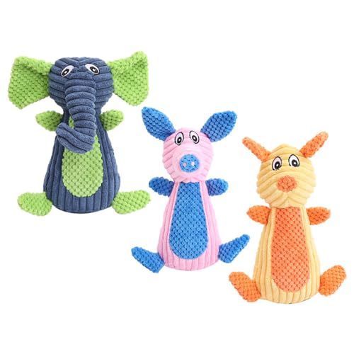 LECREA Haustier-Baumwollknotenspielzeug, Hundespielzeug, Anti-Biss-Bälle, interaktives Spielzeug für mittlere und große Hundebackenzähne, Trainingsbedarf für Haustiere von LECREA