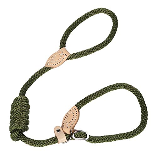 Geschirr Hund Dog Harness Hunde Leine Hundeleinen Welpenleine Schleppleine Hund Doppelleine Fur Zwei Hunde Sicherheitsgeschirr Hund for Hündchen Green,1.2 von LEDDP