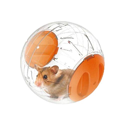 Hamster Spielzeug Meerschweinchen Spielzeug Kaninchen Spielzeug Hamster Ball Hamster Pets Spielzeug Sport Und Freizeit Hamster Haus for Hamster orange von LEDDP