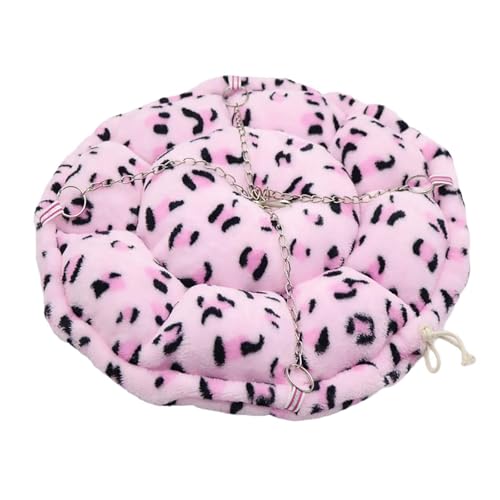 LEELOU Bequemes Kleines Hängematte Schlafbett Käfigzubehör Ruhebett Für Hamster Chinchillas Käfig Hanging Bett von LEELOU