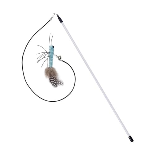 LEELOU Plüschlinienkatzen Stick Feline Entertainment Spielzeugkatzen Teaser Mit Rotierenden Flügel Für Gesunde Aktivitäten LEELOU Plüschlinienkatzen Stick Feline Entertainment Spielzeugkatzen Teaser Mit Rotierenden Flügel Für Gesunde Aktivitäten von LEELOU