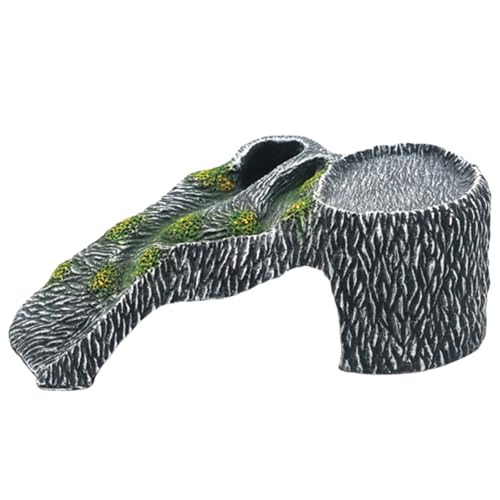 LEELOU Terrariums Beinplattform Schildkröten Sonnenbad Rampenlandschaft Aquarien Landschaftsgestaltung Dekorationen Höhle Fisch Schutz Ornament von LEELOU