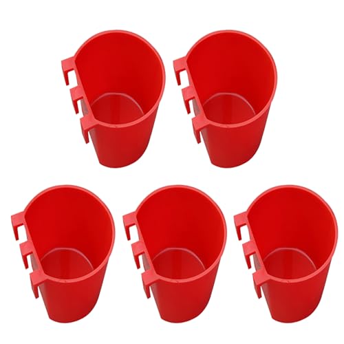 Set Von 5 Käfigbechern Plastikfutterhäuschungen Für Papageien Und Hühner Vögel Füttern Vogel Fütterung Tassen Plastikschalen Set Von 5 Käfigbechern Plastikfutterhäuschungen Für Papageien Und Hühner Vögel Füttern Vogel Fütterung Tassen Plastikschalen von LEELOU