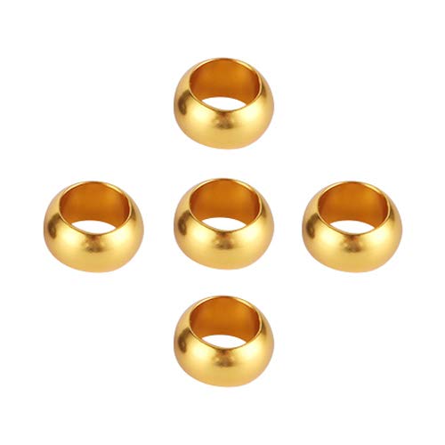 LEEVUS Vogelspielzeug, Aluminium-Vogelfußring, Vogelerkennung, Wettbewerb, Outdoor-Flugtraining, Fußring, 30 Stück, Gold, 10 mm LEEVUS Vogelspielzeug, Aluminium-Vogelfußring, Vogelerkennung, Wettbewerb, Outdoor-Flugtraining, Fußring, 30 Stück, Gold, 10 mm von LEEVUS
