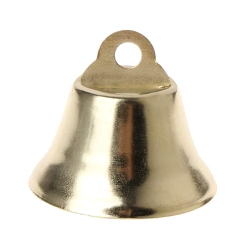 LEEVUS Vogelspielzeug, Papageienspielzeug, Glocke, goldenes Zubehör, Klangdekoration, Vogel, DIY, Haustierzubehör, 10 Stück LEEVUS Vogelspielzeug, Papageienspielzeug, Glocke, goldenes Zubehör, Klangdekoration, Vogel, DIY, Haustierzubehör, 10 Stück von LEEVUS