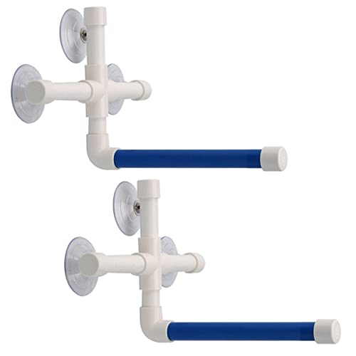 LEEVUS Vogelspielzeug, Spielzeug für Papageien, Duschständer, Fenster, Wand, Saugnapf, Spielzeug, Pfotenschleifen, Haustierzubehör, 2 Stück LEEVUS Vogelspielzeug, Spielzeug für Papageien, Duschständer, Fenster, Wand, Saugnapf, Spielzeug, Pfotenschleifen, Haustierzubehör, 2 Stück von LEEVUS