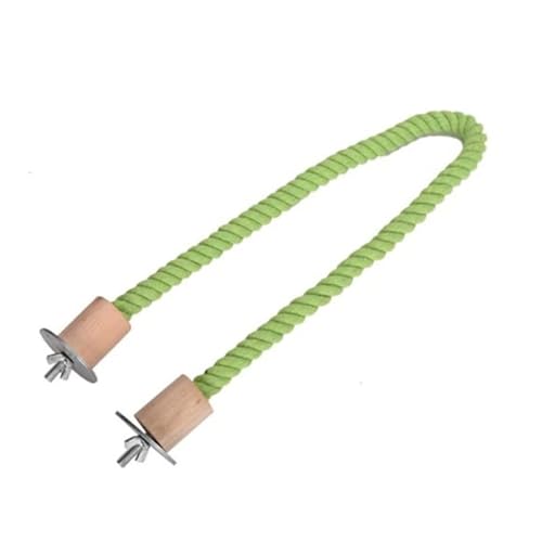 LEEVUS Vogelspielzeug, Vogelbeißspielzeug, Papagei, stehend, gewebtes Seil, Spielzeug, Vogelkauspielzeug, biegbar, Vogelsitz, 1 Stück, 30 cm LEEVUS Vogelspielzeug, Vogelbeißspielzeug, Papagei, stehend, gewebtes Seil, Spielzeug, Vogelkauspielzeug, biegbar, Vogelsitz, 1 Stück, 30 cm von LEEVUS