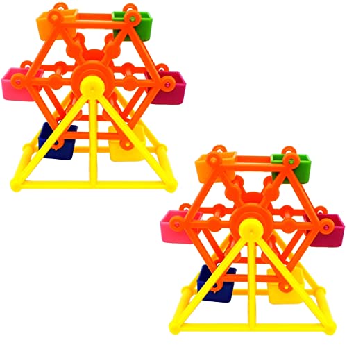 LEEVUS Vogelspielzeug, Vogelfutter, Spielzeug, Papageienfutterstation, rotierendes Trainingsspielzeug, Intelligenz, Wachstum, Windmühlen-Spielzeug, 2 Stück LEEVUS Vogelspielzeug, Vogelfutter, Spielzeug, Papageienfutterstation, rotierendes Trainingsspielzeug, Intelligenz, Wachstum, Windmühlen-Spielzeug, 2 Stück von LEEVUS
