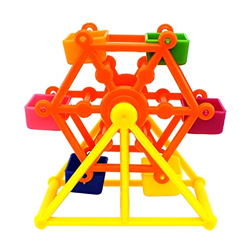 LEEVUS Vogelspielzeug, Vogelfutterstation, für Papageien, rotierendes Trainingsspielzeug, Intelligenz-Wachstum, Windmühlen-Spielzeug, 1 Stück LEEVUS Vogelspielzeug, Vogelfutterstation, für Papageien, rotierendes Trainingsspielzeug, Intelligenz-Wachstum, Windmühlen-Spielzeug, 1 Stück von LEEVUS