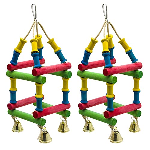 LEEVUS Vogelspielzeug, zum Kauen, zum Aufhängen, Schaukelseil, zum Aufhängen, Käfig, Schaukel, Klettern, Kautraining, Spielzeug, 2 Stück 04 LEEVUS Vogelspielzeug, zum Kauen, zum Aufhängen, Schaukelseil, zum Aufhängen, Käfig, Schaukel, Klettern, Kautraining, Spielzeug, 2 Stück 04 von LEEVUS